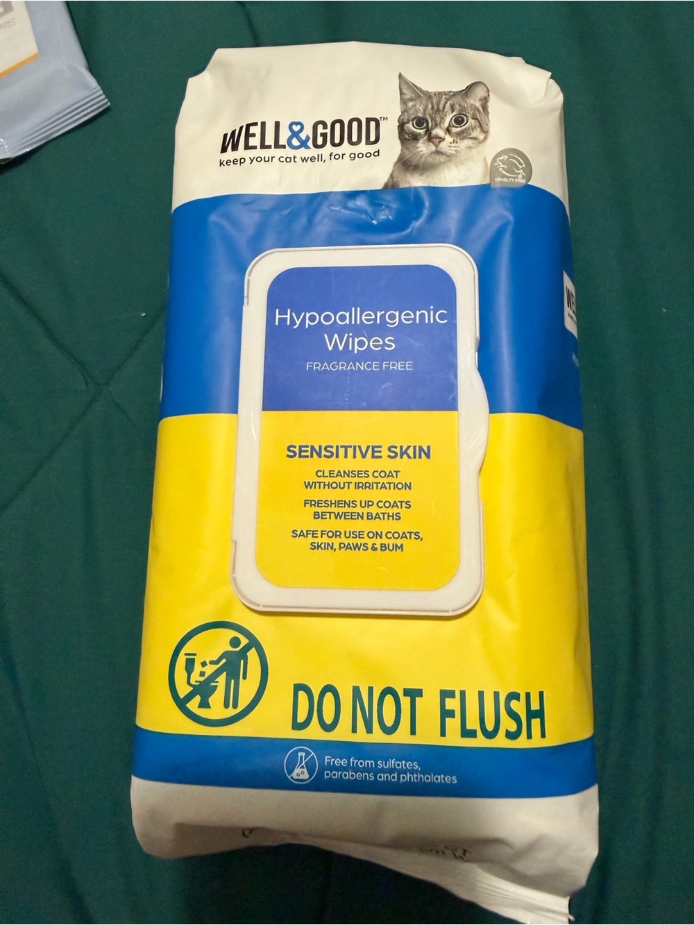 Hypoallergenic Cat Wipes